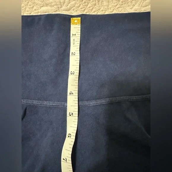 New without tags Lululemon Wunder Under Crop High-Rise *Spray 21" Indigo Spray - Picture 5 of 10
